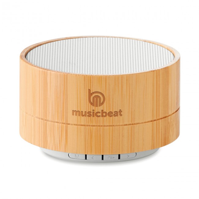 Promotional 3W Bamboo Bluetooth Speaker - Image 5