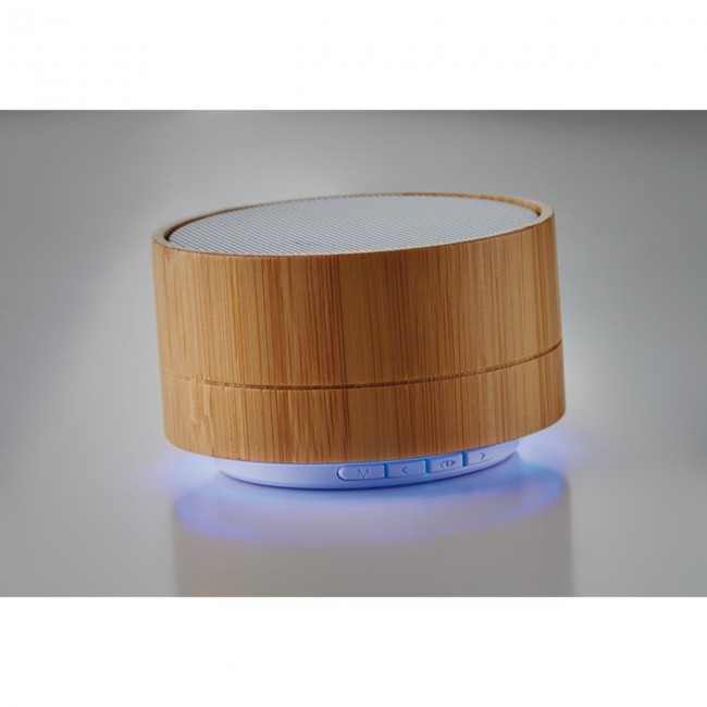 Promotional 3W Bamboo Bluetooth Speaker - Image 7