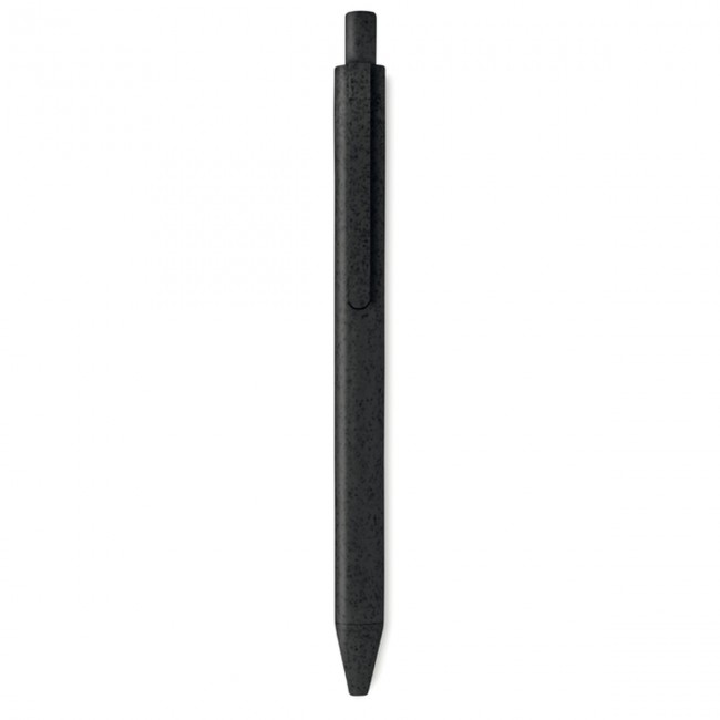 Promotional Wheat Straw/ABS Push Type Pen - Image 1