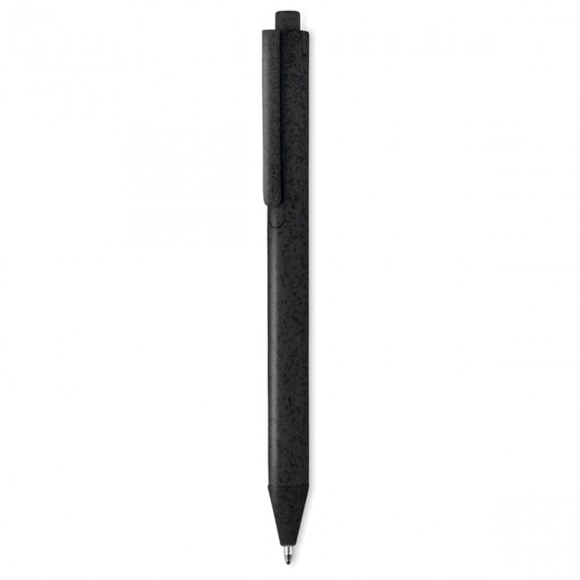 Promotional Wheat Straw/ABS Push Type Pen - Image 2