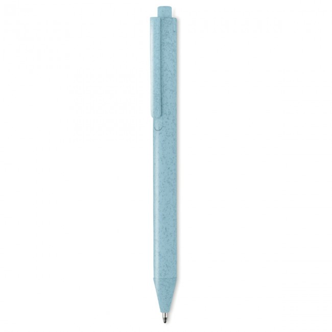 Promotional Wheat Straw/ABS Push Type Pen - Image 4