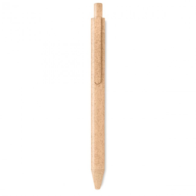 Promotional Wheat Straw/ABS Push Type Pen - Image 9