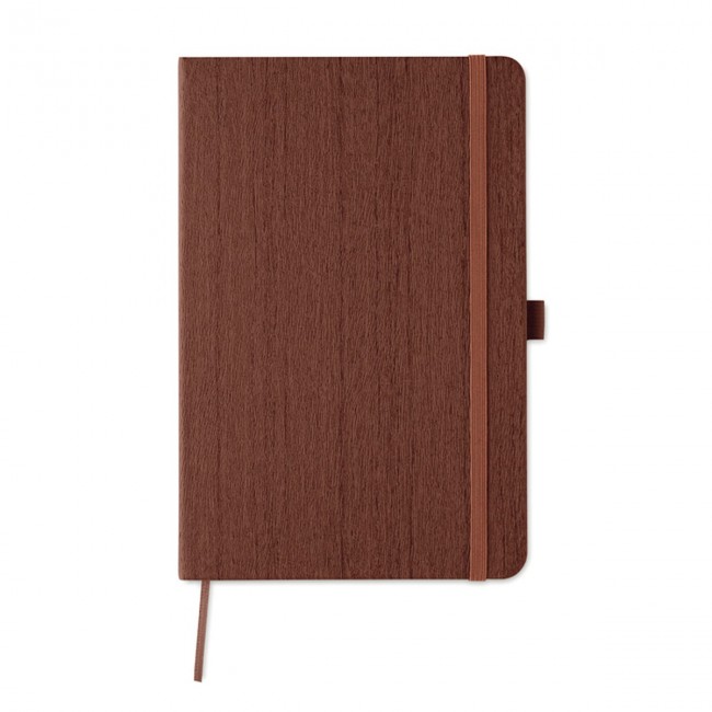 Promotional A5 notebook in PU with penloo - Image 1