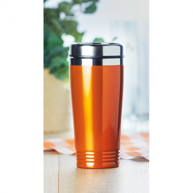 Promotional Double Wall Travel Cup 400ml - Image 5