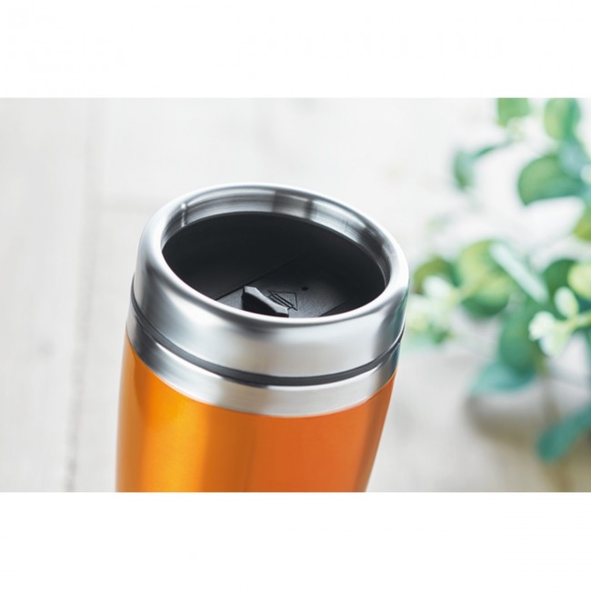 Promotional Double Wall Travel Cup 400ml - Image 3