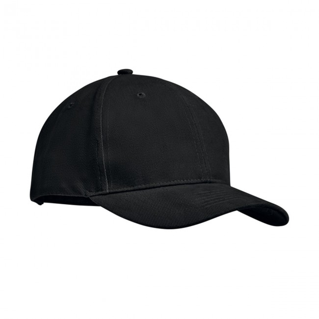 Promotional Brushed Heavy Cotton Cap 6 Panel - Image 1