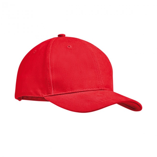 Promotional Brushed Heavy Cotton Cap 6 Panel - Image 4