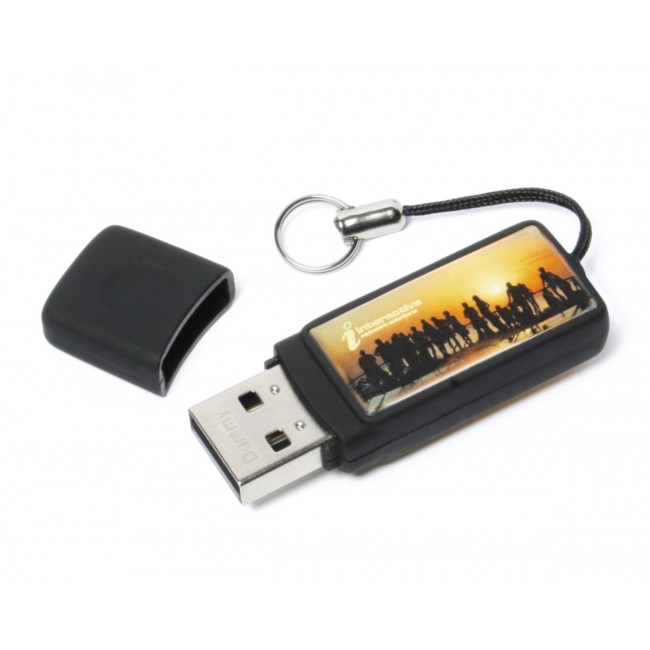 Promotional Epoxy Rectangle USB FlashDrive