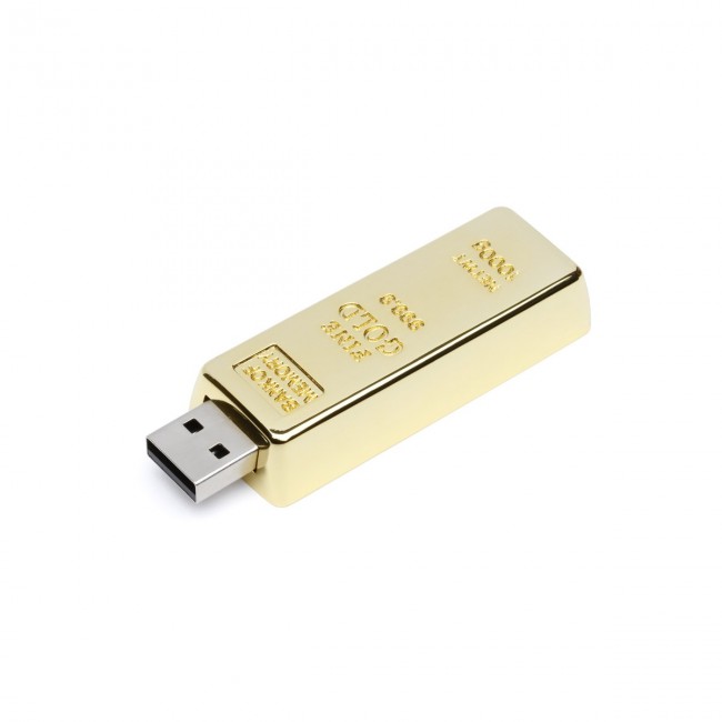 Promotional Gold Bar USB FlashDrive