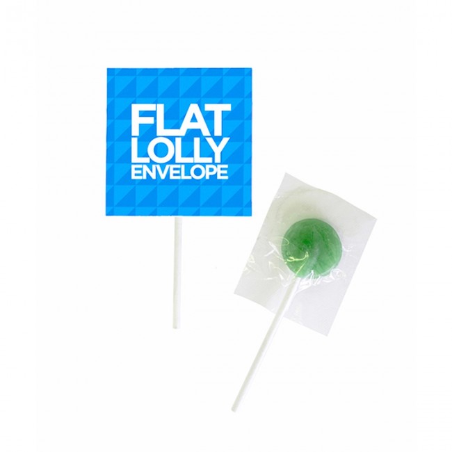 Promotional Flat Lollipop With Envelope - Image 3