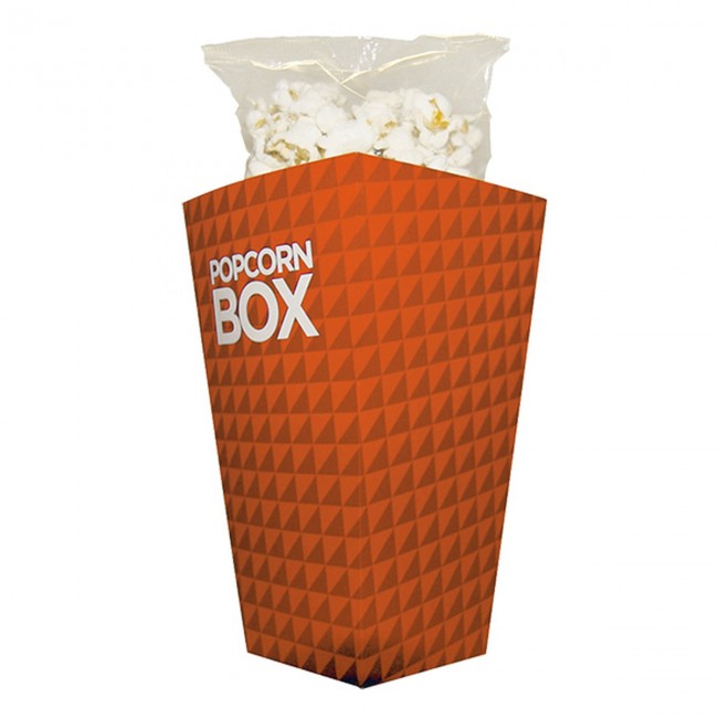 Promotional Popcorn Box with Popcorn