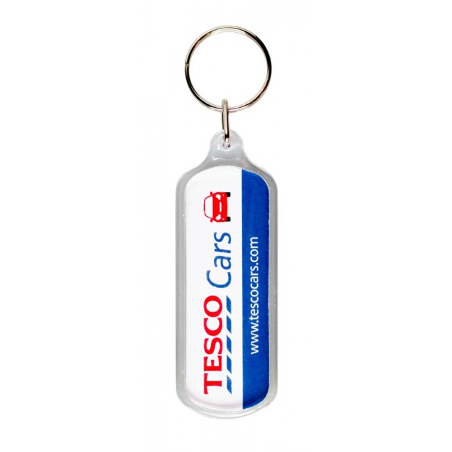 Promotional Lozenge Keyring