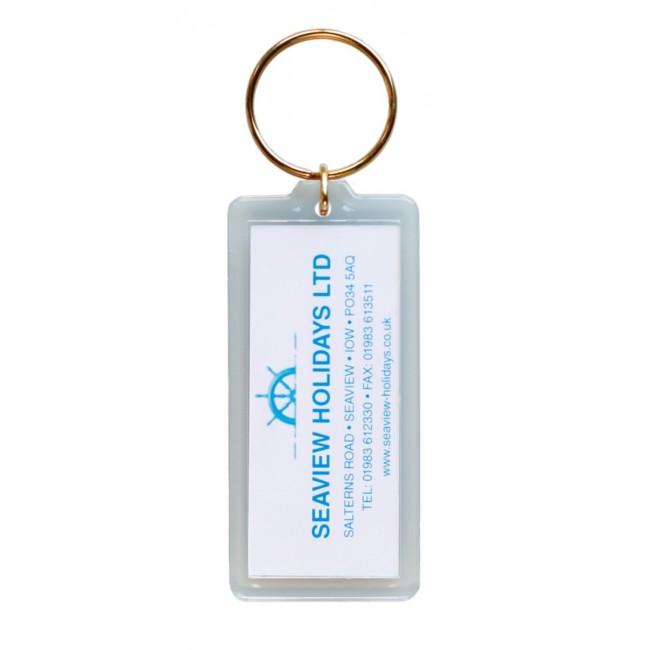 Promotional Large Hotel Keyring