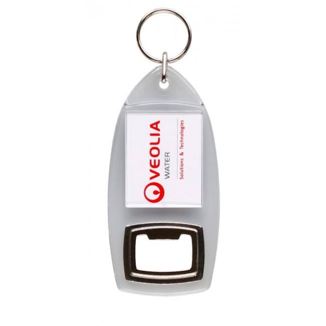 Promotional Bottle Opener Keyring