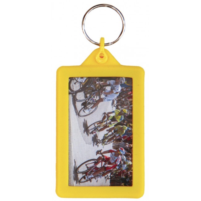 Promotional Large Soft Touch Keyring - Image 1