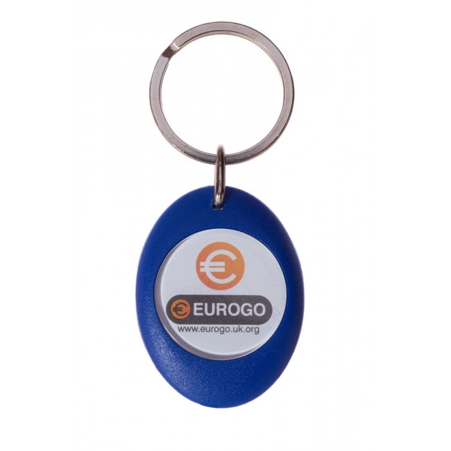 Promotional Trolley Coin Keyring - Image 6