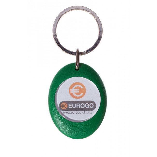 Promotional Trolley Coin Keyring - Image 4