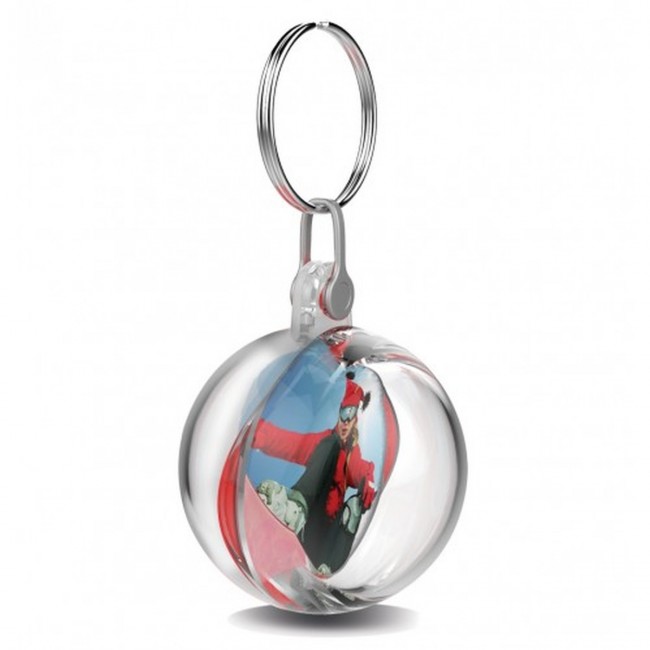 Promotional Sphere Bauble Keyring