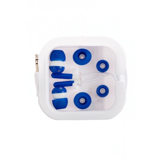 Promotional Earphones in Square Case - Image 4