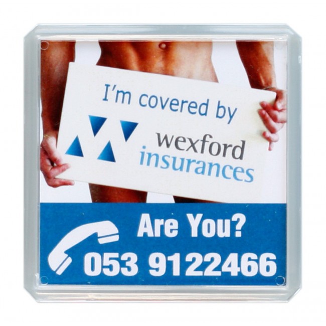 Promotional Square Fridge Magnet