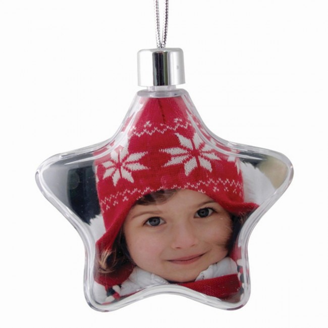 Promotional Star shaped bauble