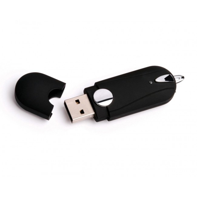 Promotional Rubber 2 USB  FlashDrive