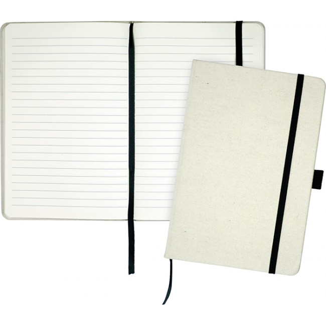 Promotional Downswood A5 Cotton Notebook