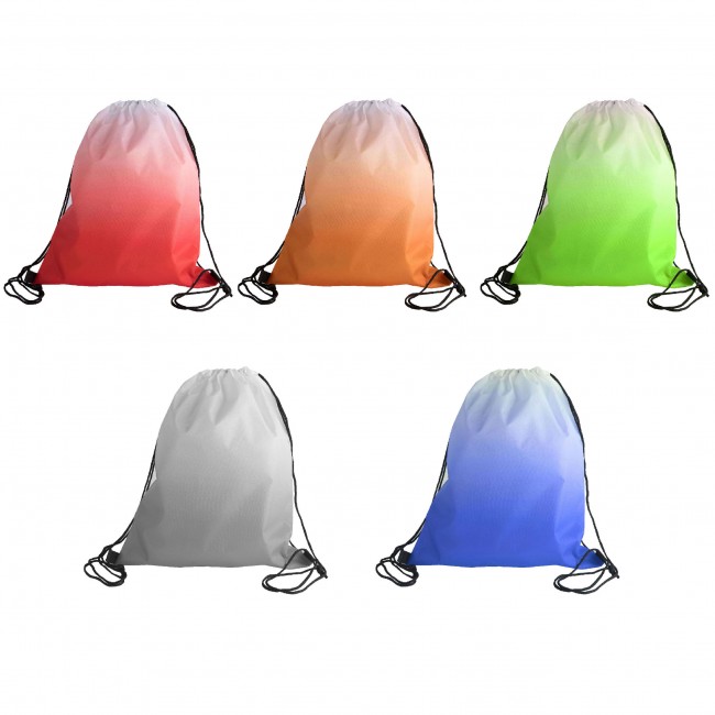 Promotional Ombre Drawstring Bag