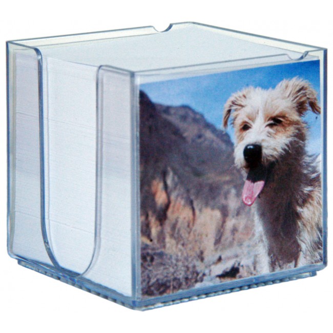 Promotional Large Paper Block Holder (w/paper)