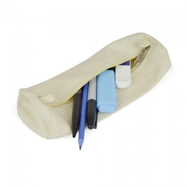 Promotional Natural Canvas Pencil Case - Image 2