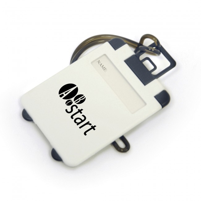 Promotional Wickham Rectangular Luggage Tag