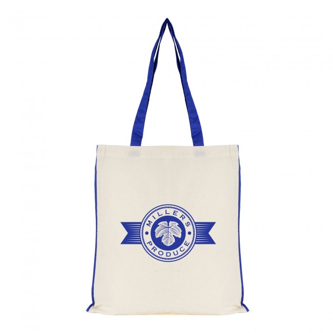 Promotional 7oz Coloured Shopping Bag - Image 1