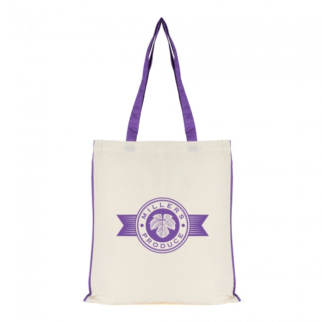 Promotional 7oz Coloured Shopping Bag - Image 4