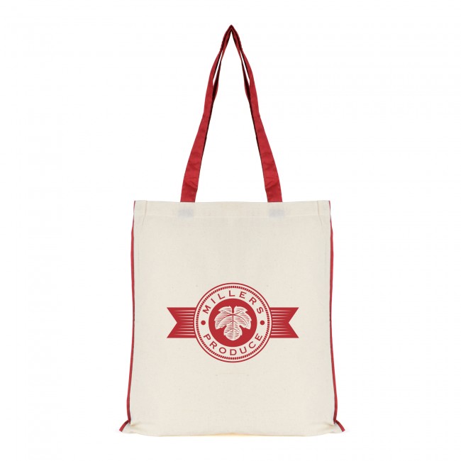 Promotional 7oz Coloured Shopping Bag - Image 5