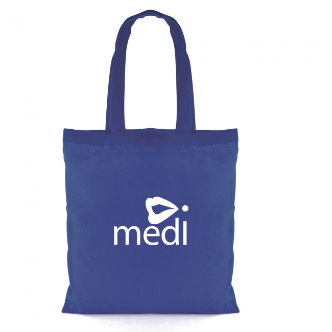 Promotional Budget Coloured Cotton Shopper Bag - Image 1