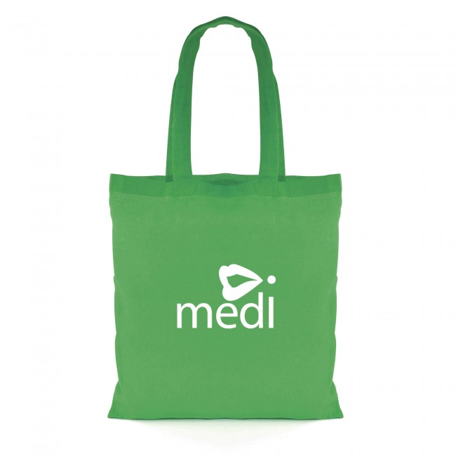 Promotional Budget Coloured Cotton Shopper Bag - Image 4