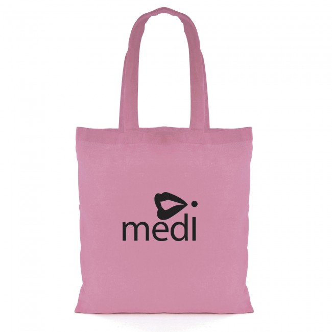 Promotional Budget Coloured Cotton Shopper Bag - Image 6