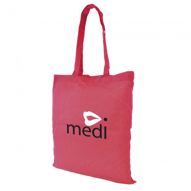 Promotional Budget Coloured Cotton Shopper Bag - Image 8