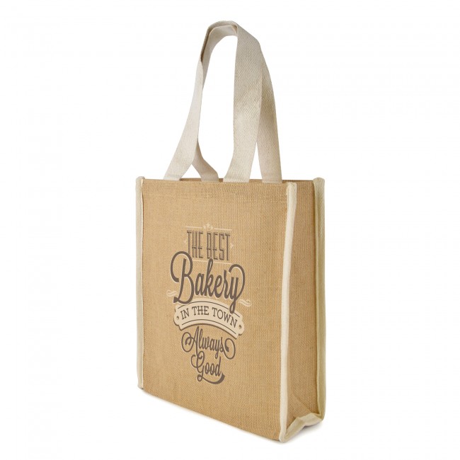 Promotional Lynx Jute Shopper - Image 2