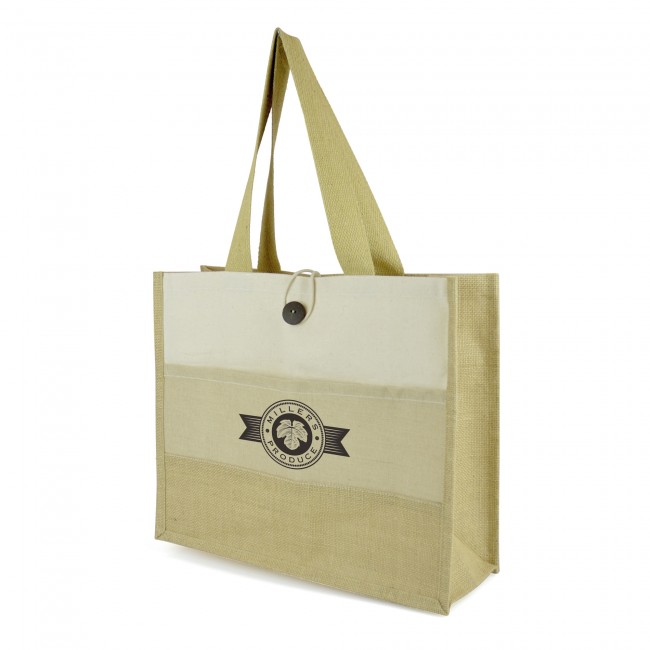 Promotional Westwood Large Laminated Natural Shopper