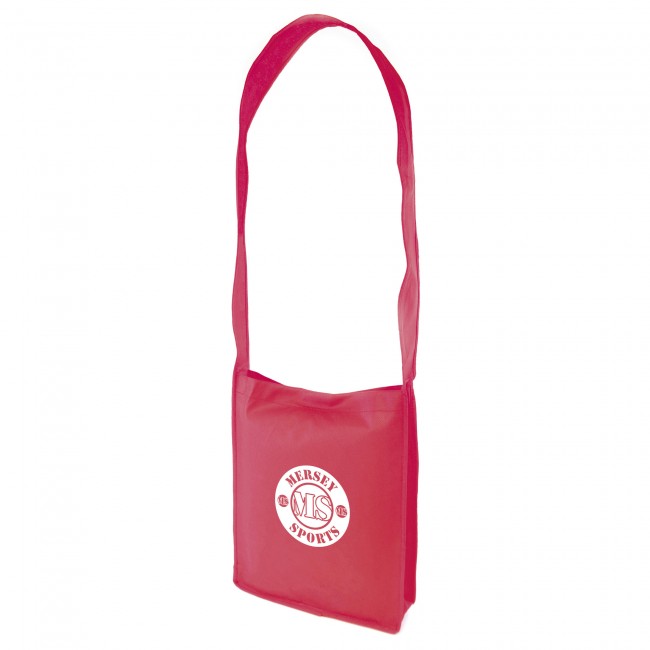 Promotional Alden Recyclable Non-Woven Shoulder Bag - Image 1