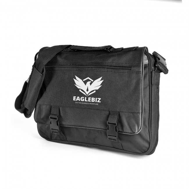 Promotional Nelson Satchel Laptop Bag - Image 2