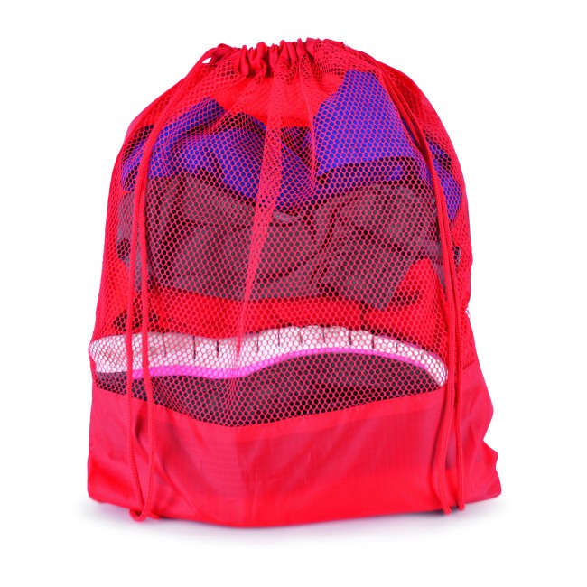 Promotional Silvester Mesh Drawstring Bag - Image 2