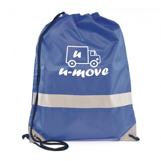 Promotional Celsius Reflective Drawstring Bag - Image 1