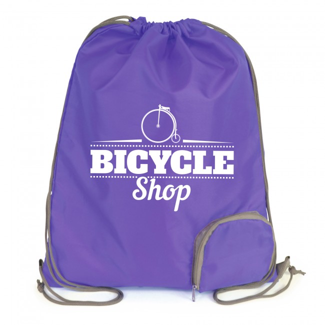 Promotional Weybridge Large Drawstring Bag - Image 3