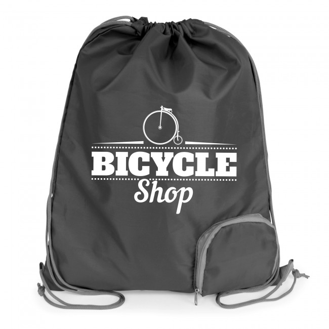 Promotional Weybridge Large Drawstring Bag - Image 4