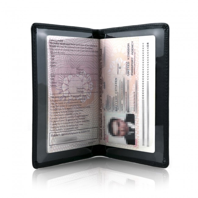 Promotional Kastra PU Passport Holder - Image 2