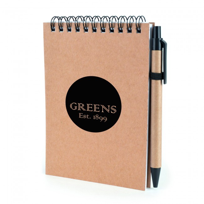 Promotional Hemiola A6 Recycled Wiro Bound Notepad