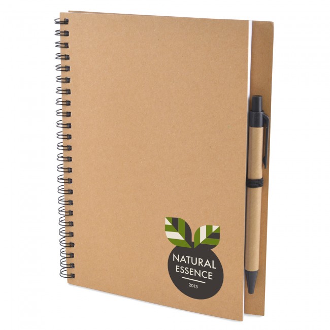 Promotional Intimo A5 Recycled Wiro Bound Notepad - Image 1