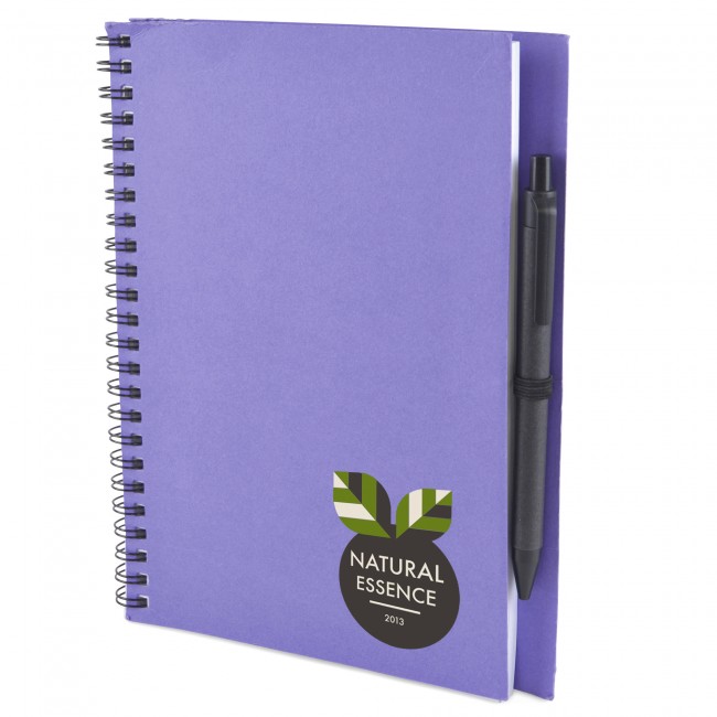 Promotional Intimo A5 Recycled Wiro Bound Notepad - Image 4